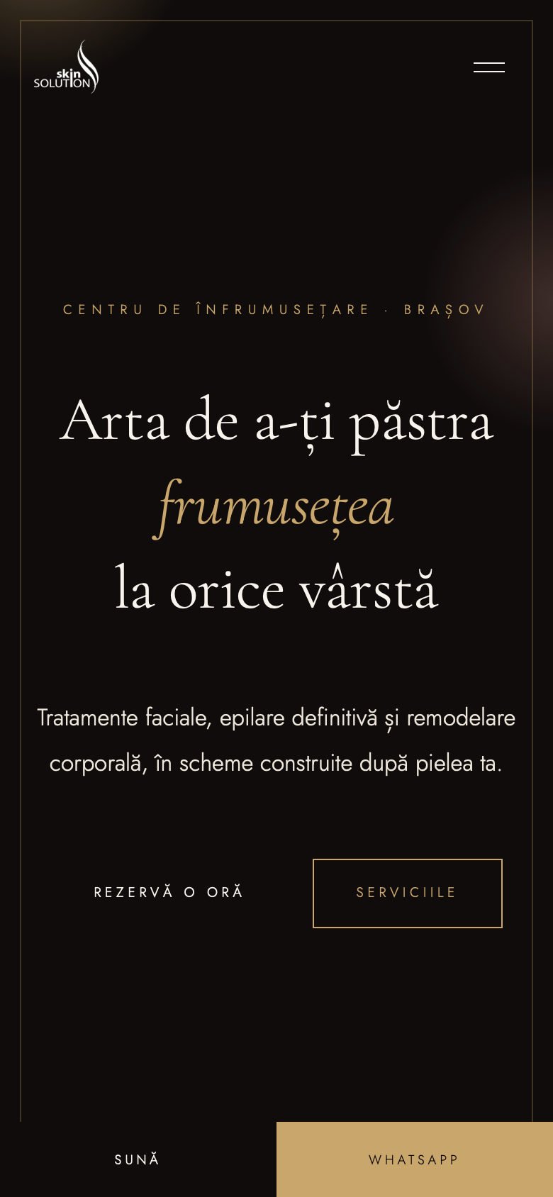 Previzualizare pe telefon: Skin Solution